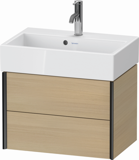 Duravit WT-Unterschrank XViu Compact 58,4x38,4x39,7cm, 2 La, sw m, Medit. Ei