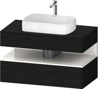 Duravit Waschtisch-Unterschrank Qatego 100x55x60cm, w g/Ei s, Pl, Nischenb