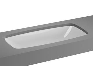VitrA Unterbau-Waschtisch Metropole 76,5x36,5/79,5x40cm, we V, o. HLB u. ÜL