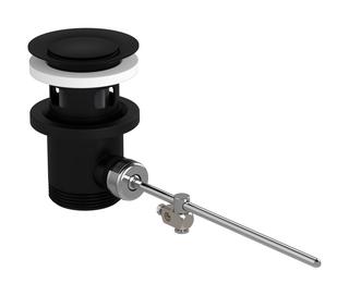 hansgrohe Ablaufgarnitur m Zugstg., f WT- u. Bidetm., mattschwarz