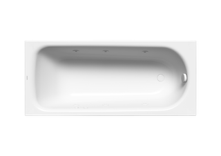 KA BW SANIFORM PLUS Mod.373-1 BODY,1700x 750mm,alpinweiß,Perl-Effekt,li,IE,alpwe