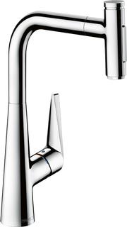 hansgrohe SPT-EHM 300 Talis Select M51 mit Ausziehbrause, 2jet, chrom