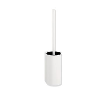 HEWI Toilettenbürstengarnitur System 162 pulverbes, we. matt, Wd-mont., d= 89mm