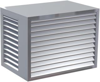 ATEC Schallhaube HT eSILENT 1280x1700x1150mm, gr, Luftans. seitl.