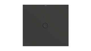Duschfläche BetteFloor 8735 110x100cm, Mini-Wannenträger, anthracite