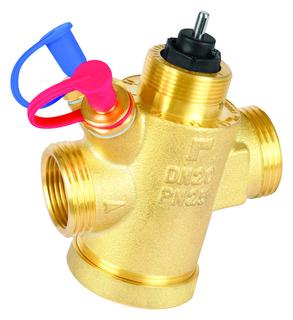 Resideo Abgleich- + Regelvtl. Kombi-PICV Vent.hub 2,9mm, m Messanschlüsse, DN 15