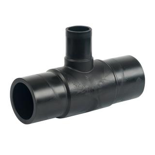 PL T-Stück 90 red., lang, d160x63x160 PE100, SDR 17, Gas 5 bar, Wasser 10 bar