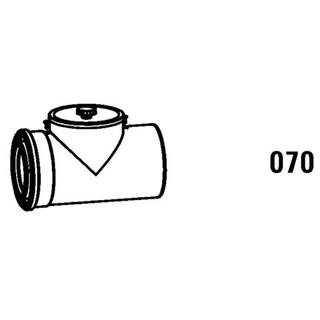 Daikin Revisionsrohr D11 RR doppelwandig, DN 110/160, weiß RAL 9016