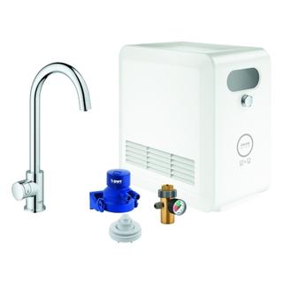 GROHE SPT-EHM Blue Professional Mono C-Auslauf Set, chrom