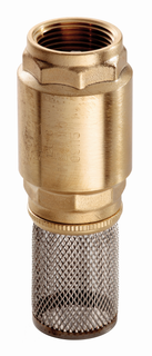 HS Euro-Fußventil UNITECH 1 1/4", IG, m Saugkorb a ES, Geh. a MS