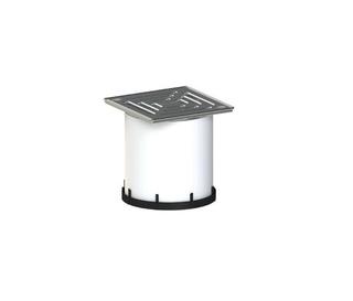 Dallmer Aufsatz Serie 10 EN 12, ES 1.4301, Ro verschr., 120x120mm