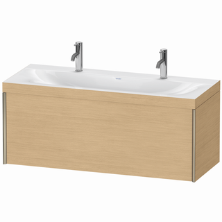 DU WTU XViu/Viu, 1 Auszug,503x1200x480mm champ.matt/Eiche Terra,Rahm. 30 ES Ahorn