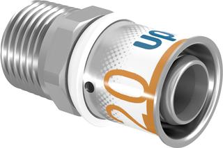 Uponor Übergangsnippel S-Press PLUS 20xR 1/2