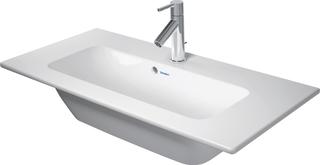 Duravit Möbel-WT Compact Me by Starck 83x40cm, w WG, o. Hahnl., m ÜL, Hahnloch