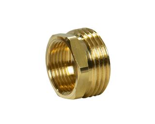 Meibes Gewindeanschlussstück DN 20, G 3/4 IGxG 1 AG, BL 15mm, m D