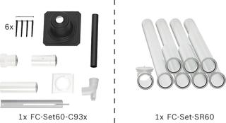 BOSCH Schachtpaket FC41 starr, 60/100 - 60 mm, 10 m, raumluftunabhängig