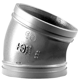 AIPS Bogen VSH Shurjoint 7112 48,3mm, 22,5Grad, vz, duktiles Gusseisen