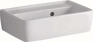 Geberit Handwaschbecken Renova Plan 45x32cm, we K-Tect, o HL, mit Überlauf