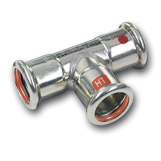 Sanha T-Stück Therm 28130 42x18x42mm, allseitig mit Pressanschluss