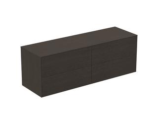 IS Obere rechte Schubladenfront Conca 780x267mm Eiche Geflammt