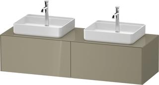 Duravit WT-Unterschrank White Tulip 160x55cm, 2 A, st-g g, k Ei/m Beleucht.