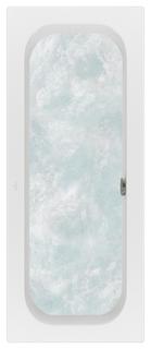 VB Badewanne Loop&Friends 1700x700x545mm re-eckig m. System AP TP2 Weiß Alpin