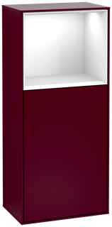 V&B Seitenschrank Wandbeleuchtung Finion 41,8x93,6cm, li, Reg ob glo wh., Peo m