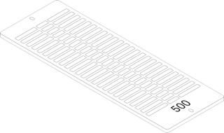 BOSCH Ersatzteil TTNR: 87183404050 Aufsteckgitter 30/33-500 RAL9016 everp