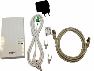 Wolf Paket Link Pro f Hz m Smartph., Tab., PC, LAN/WLAN-Erw.