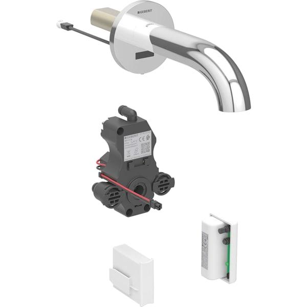 Artikelbild 1 des Artikels „Geberit Infrarot-WT-Armatur Piave 22cm, m Mi, W, Generator, UP-Box, ch gl 22 cm, mit Mischer“