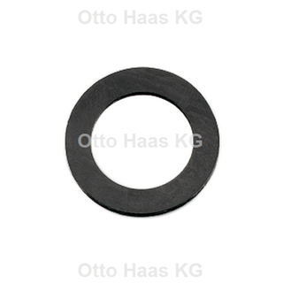 HAAS Dichtung 45,5x55x3,0mm, 1 1/2", Gummi, schwarz