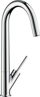 hansgrohe SPT-EHM 300 EcoSm. Axor Starck mit Schwenkauslauf, chrom