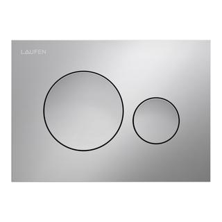 Laufen WC-Betätigungsplatte Moon INEO 2-Mengen-Spülung, chrom matt