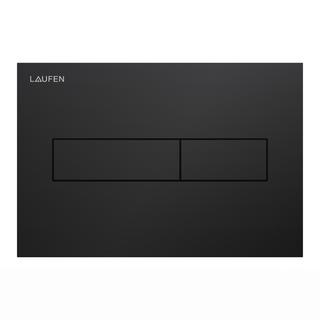 Laufen WC-Betätigungsplatte Horizon INEO 2-Mengen-Spülung, schwarz matt