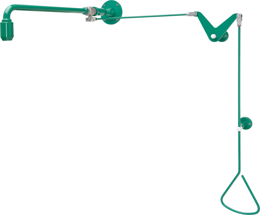 Artikelbild 1 des Artikels „AR Notdusche, Zugstange, Türbereich, grün, Wasser aus Wand “