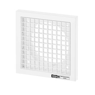 Helios Lüftungsgitter G 100 B, braun, Kunststoff