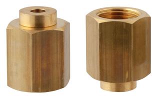 AFRISO Überwurfmutter & Nippel DIN 16284 G1/2 x 12mm, Messing