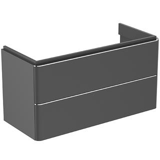 IS obere Schubladenfront Adapto f. WTU 970mm Anthrazit matt lackiert