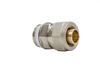 Strawa Klemmverschraubung 20x2mm, m MS-DoNi 3/4" AG, Kst.-Rohre