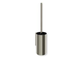 HEWI Toilettenbürstengarnitur System 162 PVD, ni. gebürstet, Wandmontage, d= 89mm