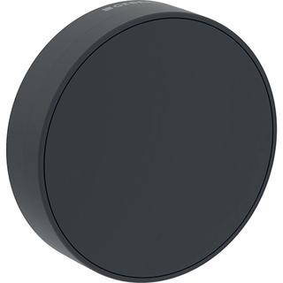 GE Split Betätigungsrosette f. BW-Ablauf mit Drehbet. und Zulauf, schwarz matt