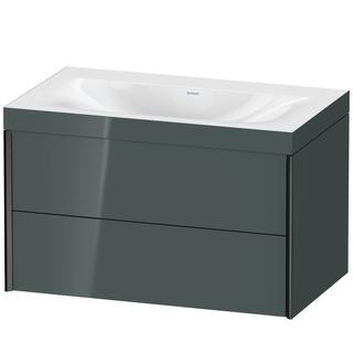 Duravit WT-Unterschrank c-bonded XViu 80x48cm, 2 La, o HL, s m, R C, d Gr hgl