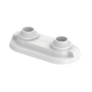 Flamco Doppelrosette HRDB 50 50mm, Rohrd. 14,16, 17, 20mm, w
