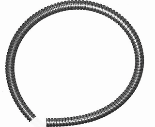 CitrinSolar Metallschutzschlauch CS 11x14mm, 1 m, gegen Marderverbiss