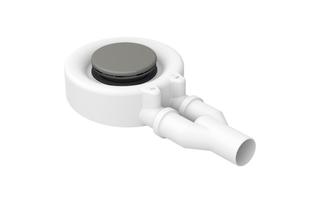 Bette DW-Abl-Garnitur B574-BetteScope AR P., st., 0,85 l/s., seitl. Entw.