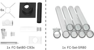 BOSCH Schachtpaket BOPA FC11 KS, st., 80/125 - 80mm, 10 m, RLU