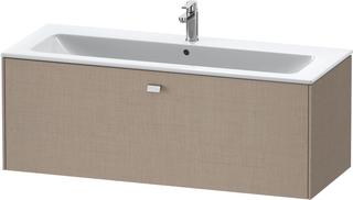 Duravit Waschtisch-Unterschrank Brioso 122x47,9cm, chr/Leinen, 1 Ausz., wandh