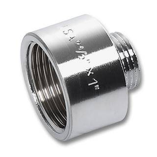 Sanha Reduzierverlängerung 542 1/2ax1i, m IG/AG, verchromt