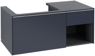 V&B WT-Unterschrank Beck. li. Subway 3.0 100,1x42,25x51,6cm, o LED/Gr. AL g, mari