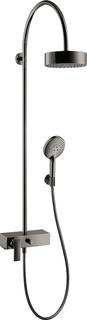 hansgrohe Showerpipe Axor Citterio pol. bla vc, m EHM, Kopfbr., 180mm, 1jet